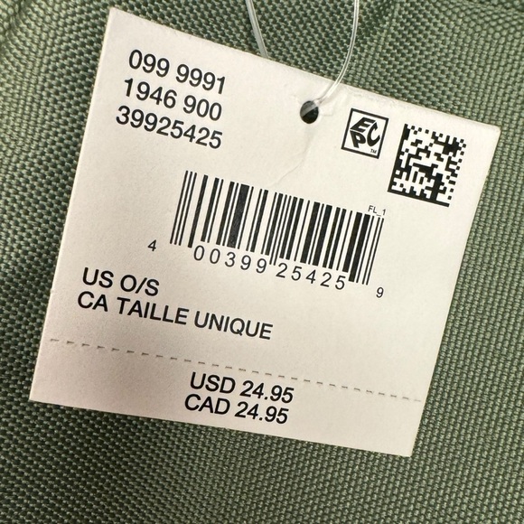 NWT American Eagle Army Green Canvas crossbody bungee strap women’s bag travel - Picture 6 of 12